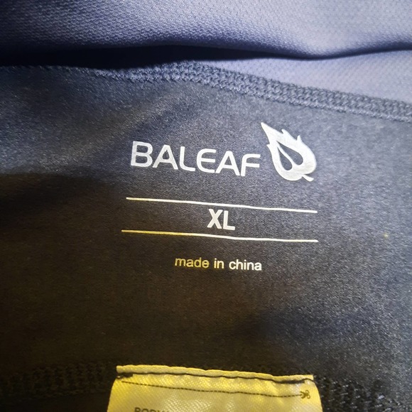 NWOT Baleaf Navy One piece Stirrup Racerback Cycling tights XL - Picture 6 of 15